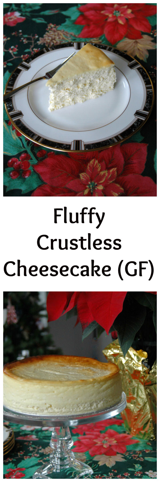 Fluffy Crustless Cheesecake ⋆ Food Curation