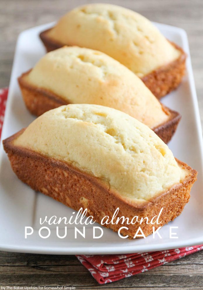 Vanilla Almond Pound Cake ⋆ Food Curation