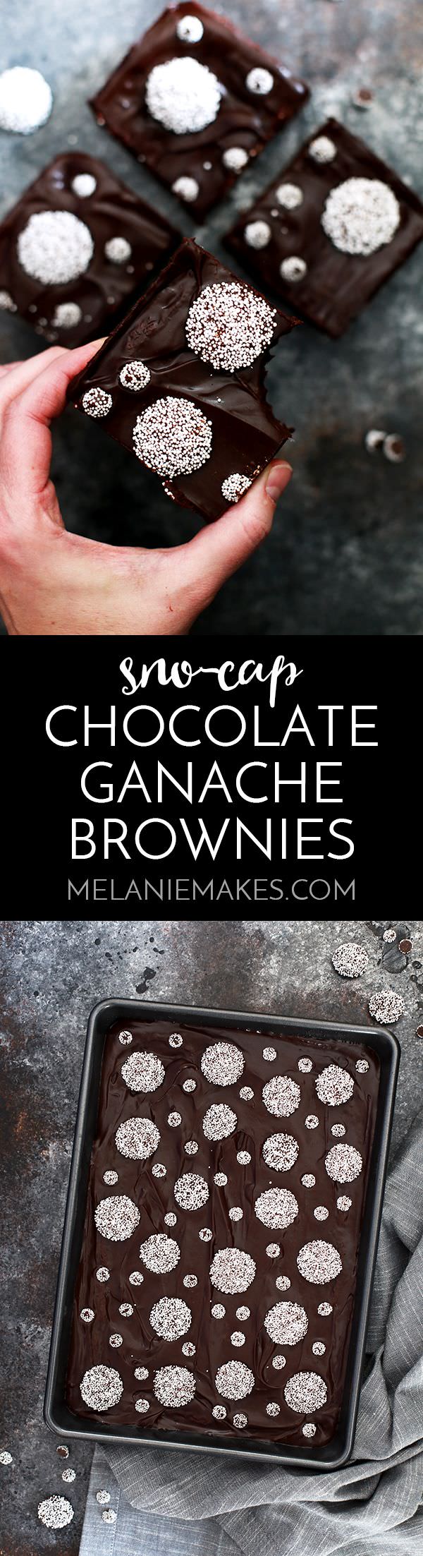 SnoCap Chocolate Ganache Brownies ⋆ Food Curation