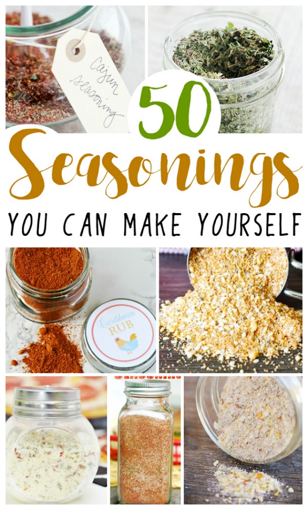 50 Easy Homemade Seasonings ⋆ Food Curation