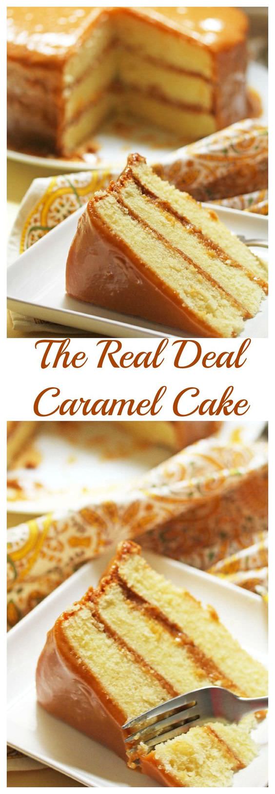 Real Deal Southern Caramel Cake Recipe ⋆ Food Curation