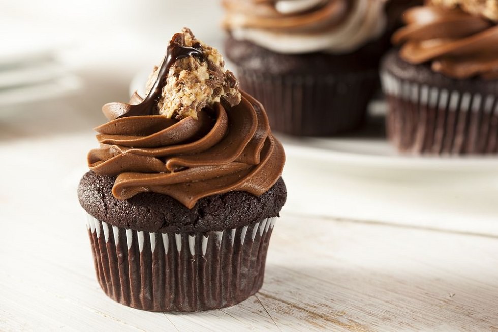 Chocolate Topped Harry Potter Cupcakes