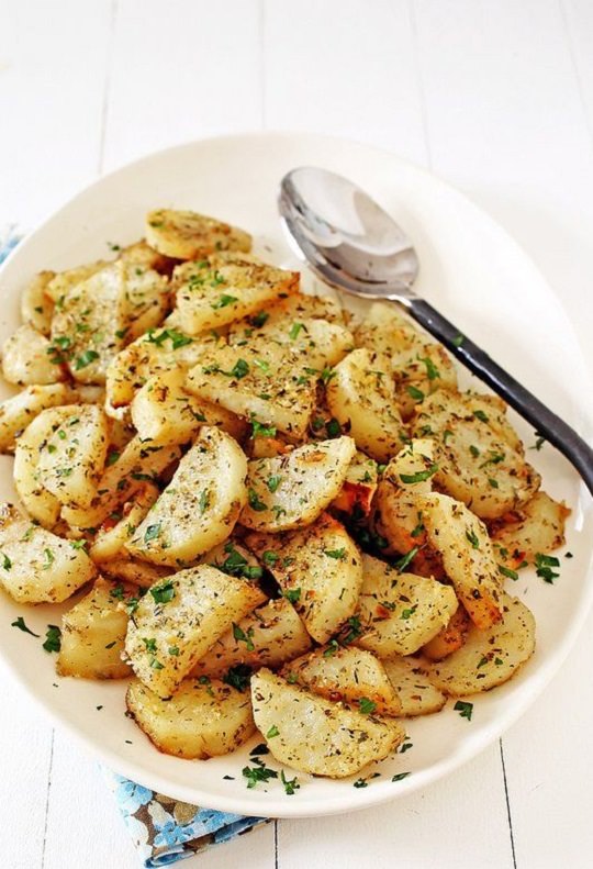 1Crispy Italian Roasted Potatoes ⋆ Food Curation