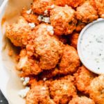 Oven Baked Buffalo Cauliflower