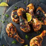 Spicy,Grilled,Jerk,Chicken,With,Lime,And,Spices